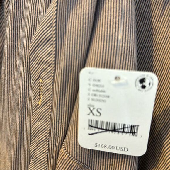 FREE PEOPLE A DAY IN THE BEACH HENLEY MAXI DRESS NWT XSMALL - Picture 6 of 7